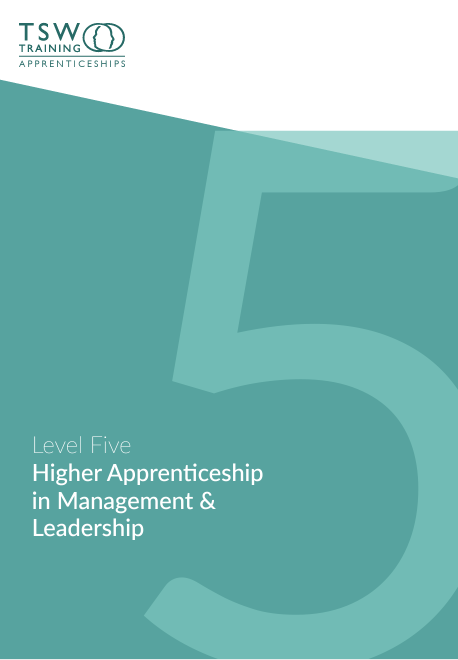 Level 5 Higher Apprenticeship in Management and Leadership cover